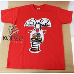 t-shirt rouge (Atraction monstre)